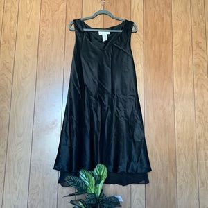 silk and poly  Black A line womens dress size 16’, “Jones New York Dress”